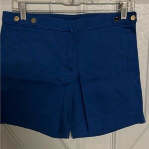 Anne Klein Royal Blue High Waist Shorts